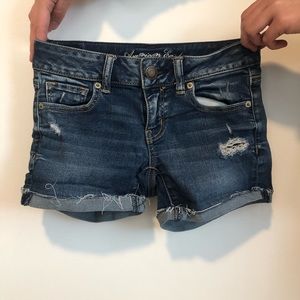 Super stretch American eagle shorts